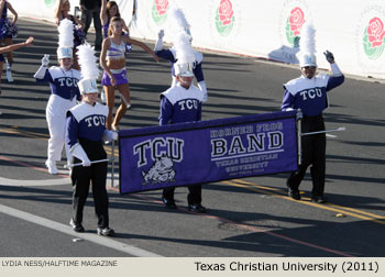 Texas Christian University Marching Band 2011 Rose Parade