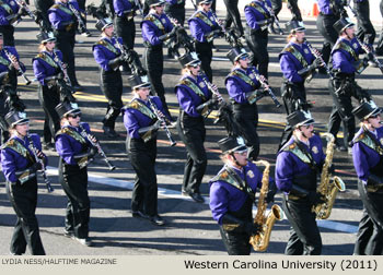 Western Carolina University Marching Band 2011 Rose Parade