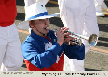 Wyoming All-State Marching Band 2011 Rose Parade