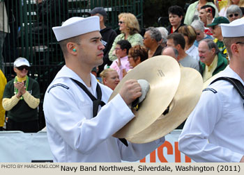 Navy Band Northwest 2011 Grand Floral Parade Photo