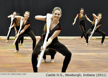 Castle H.S. 2011 WGI World Championships Photo