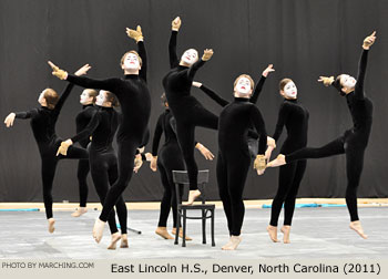 East Lincoln H.S. 2011 WGI World Championships Photo