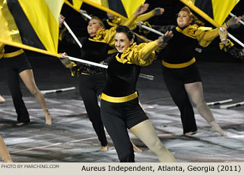 Aureus Independent Atlanta Georgia 2011 WGI Mid-South Color Guard Championship Photo