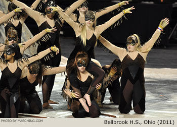 Bellbrook H.S. Ohio 2011 WGI Mid-South Color Guard Championship Photo