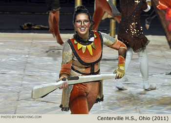 Centerville H.S. Ohio 2011 WGI Mid-South Color Guard Championship Photo