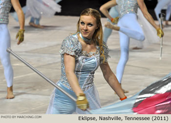 Eklipse Nashville Tennessee 2011 WGI Mid-South Color Guard Championship Photo