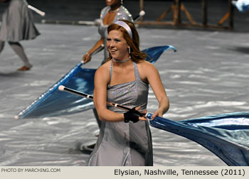 Elysian Nashville Tennessee 2011 WGI Mid-South Color Guard Championship Photo