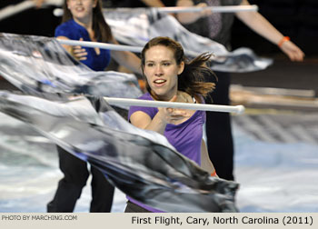 First Flight Cary North Carolina 2011 WGI Mid-South Color Guard Championship Photo