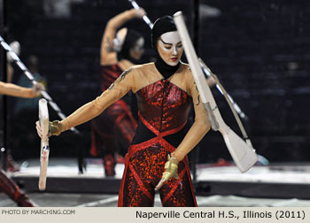 Naperville Central H.S. Illinois 2011 WGI Mid-South Color Guard Championship Photo