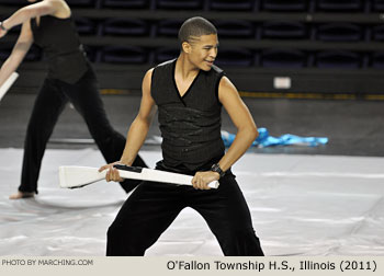 O'Fallon Township Illinois 2011 WGI Mid-South Color Guard Championship Photo