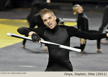 Onyx Dayton Ohio 2011 WGI Mid-South Color Guard Championship Photo