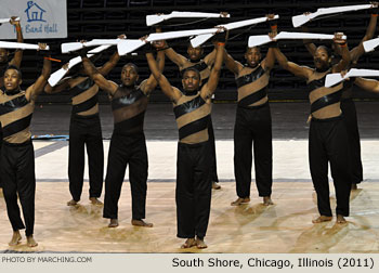 South Shore Chicago Illinois 2011 WGI Mid-South Color Guard Championship Photo