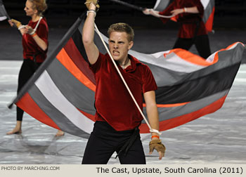 The Cast Upstate South Carolina 2011 WGI Mid-South Color Guard Championship Photo