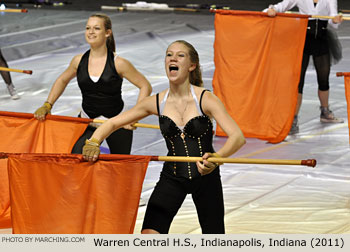 Warren Central H.S. Indiana 2011 WGI Mid-South Color Guard Championship Photo