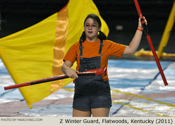 Z Winter Guard Flatwoods Kentucky 2011 WGI Mid-South Color Guard Championship Photo