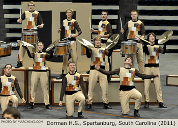 Dorman H.S. Spartanburg South Carolina 2011 WGI Mid-South Percussion Championships