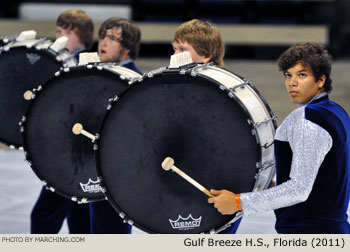 Gulf Breeze H.S. Florida 2011 WGI Mid-South Percussion Championships