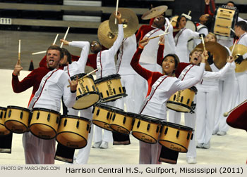 Harrison Central H.S. Gulfport Mississippi 2011 WGI Mid-South Percussion Championships