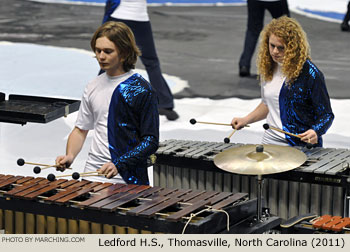 Ledford H.S. Thomasville North Carolina 2011 WGI Mid-South Percussion Championships