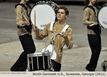 North Gwinnett H.S. Suwanee Georgia 2011 WGI Mid-South Percussion Championships