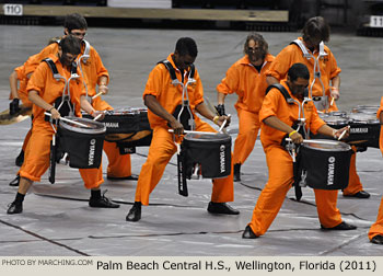 Palm Beach Central H.S. Wellington Florida 2011 WGI Mid-South Percussion Championships