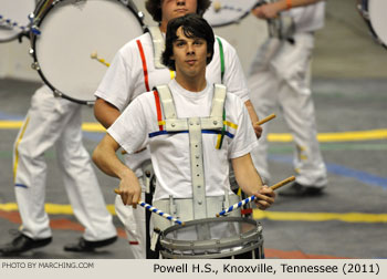 Powell H.S. Knoxville Tennessee 2011 WGI Mid-South Percussion Championships