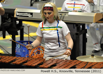 Powell H.S. Knoxville Tennessee 2011 WGI Mid-South Percussion Championships