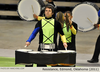 Resistance Indoor Percussion Edmond Oklahoma 2011 WGI Mid-South Percussion Championships