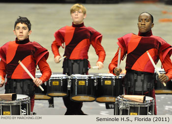 Seminole H.S. Florida 2011 WGI Mid-South Percussion Championships