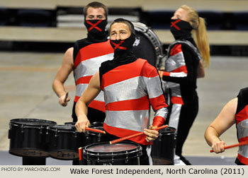 Wake Forest Independent Winston Salem North Carolina 2011 WGI Mid-South Percussion Championships