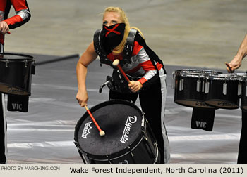 Wake Forest Independent Winston Salem North Carolina 2011 WGI Mid-South Percussion Championships