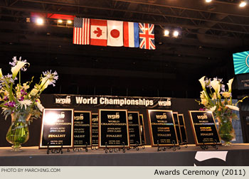 Awards Ceremony 2011 WGI World Championships Photo