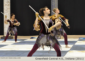 Greenfield-Central H.S. 2011 WGI World Championships Photo