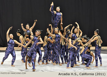 Arcadia H.S. 2011 WGI World Championships Photo