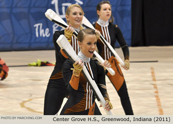 Center Grove H.S. 2011 WGI World Championships Photo