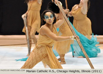 Marian Catholic H.S. 2011 WGI World Championships Photo