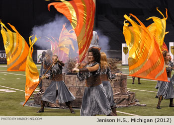 Jenison High School Marching Band 2012