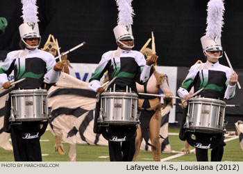 Lafayette Louisiana High School Marching Band 2012