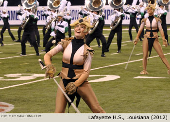 Lafayette Louisiana High School Marching Band 2012