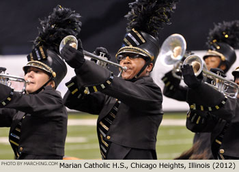 Marian Catholic High School Marching Band 2012