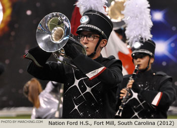 Nation Ford High School Marching Band 2012