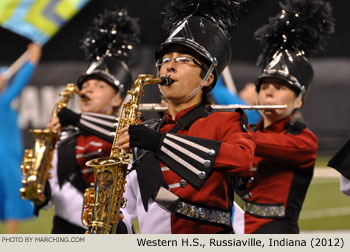 Western High School Marching Band 2012