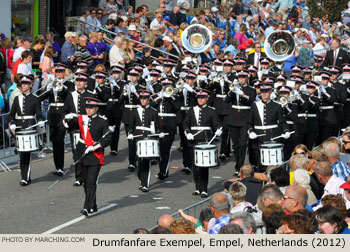 Drumfanfare Exempel, Empel, Netherlands 2012 Bloemencorso Zundert Photo