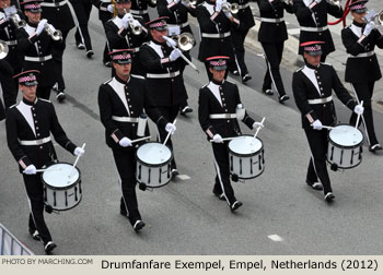 Drumfanfare Exempel, Empel, Netherlands 2012 Bloemencorso Zundert Photo