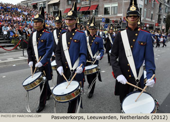 Pasveerkorps, Leeuwarden, Netherlands 2012 Bloemencorso Zundert Photo