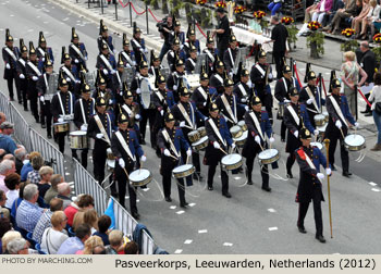 Pasveerkorps, Leeuwarden, Netherlands 2012 Bloemencorso Zundert Photo