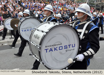 Showband Takostu, Stiens, Netherlands 2012 Bloemencorso Zundert Photo