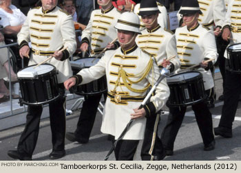 Tamboerkorps St. Cecilia, Zegge, Netherlands 2012 Bloemencorso Zundert Photo