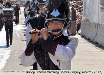 Bishop Grandin Marching Ghosts 2012 Calgary Stampede Parade Photo