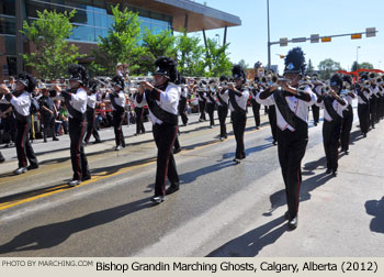 Bishop Grandin Marching Ghosts 2012 Calgary Stampede Parade Photo